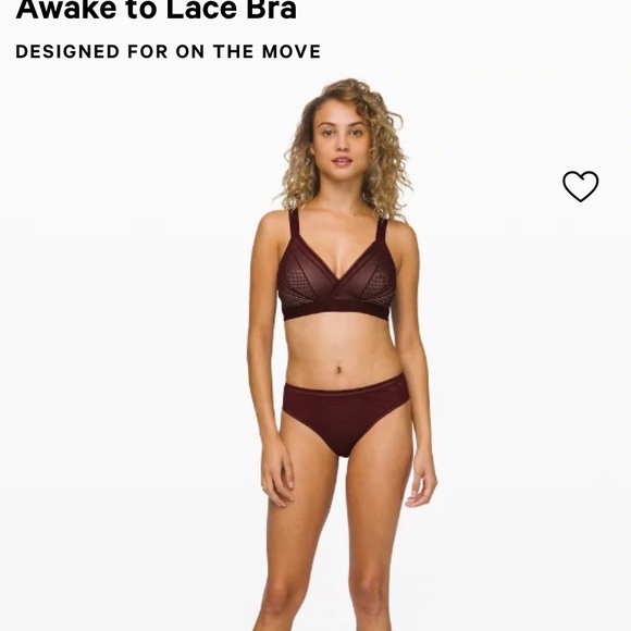 Lululemon awake to lace bra 32C - Picture 10 of 11